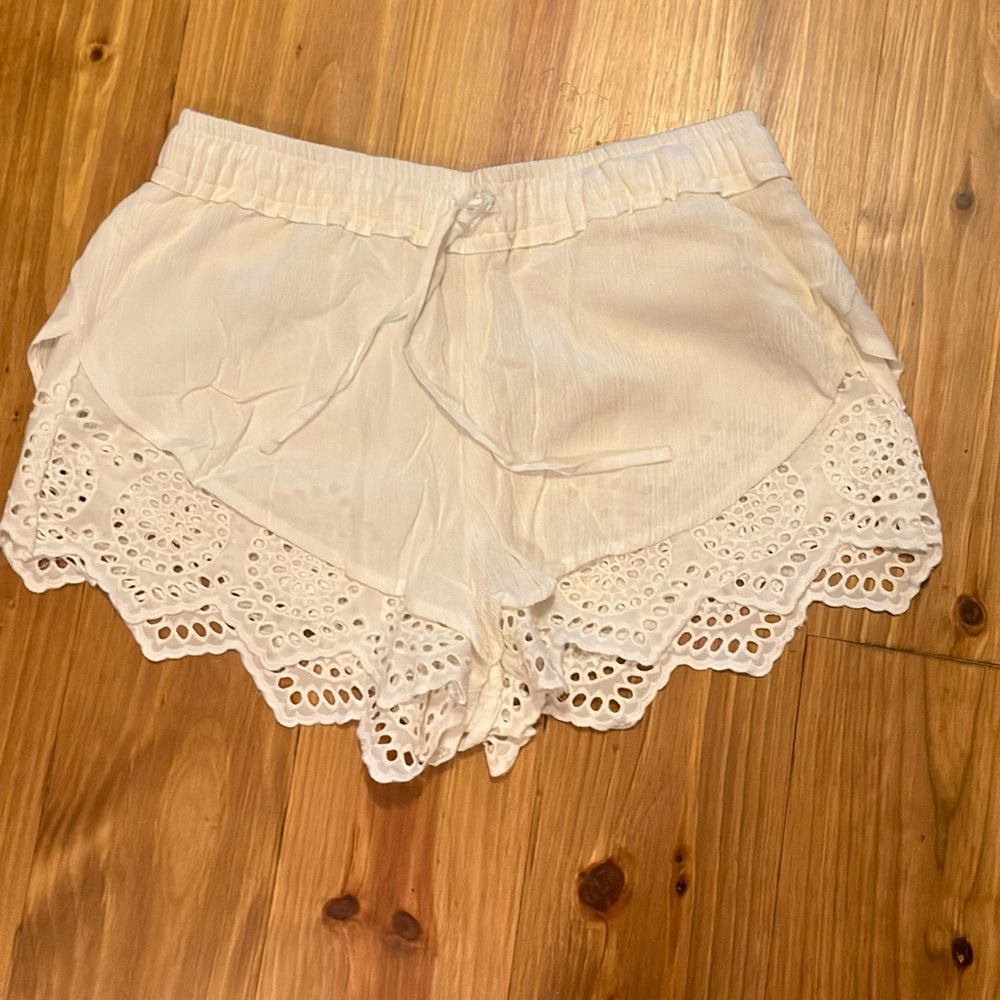 Indigo Rain white short size M